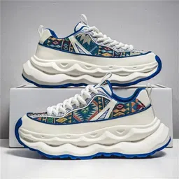 Men's Chunky Sneaker Casual Sport Shoe With Thick Sole Walking Shoes For Men-image-5