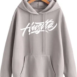 veirdo Men Full Sleeve Printed Hooded Sweatshirt image 2