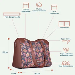 zouk Women Pink Shoulder Bag image 4