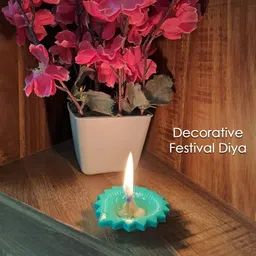 deodap Silicone (Pack of 12) Table Diya Set image 2