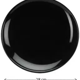 everbuy Unbreakable Lightweighted Plastic Round Full Size (11 Inch) Dinner/Lunch Plates Dinner Plate image 5