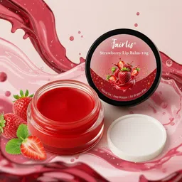 Strawberry Lip Balm with Sweet Berry Aroma | Hydrating Strawberry-image-81