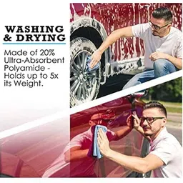 winkcart Interior and Exterior Cleaning Kit Microfiber Cloth 2 ,Cloth,Gloves,Brush,Wiper Combo image 3