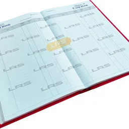 lrs Cash Book Full Cloth Bound - 34*21 cm - 80 GSM Ledger Paper- Beautifully Crafted - 140 Pages Long 1-Part Cash Book Register-picture-13