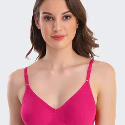 POOJA RAGENEE Pack Of 2 Medium Coverage Non Padded Cotton Everyday Bra image 3