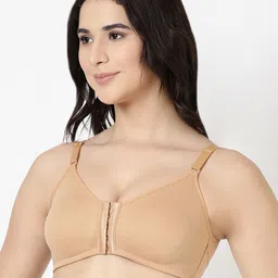 BLOSSOM Full Coverage Non Wired Non Padded Front Open Everyday Bra image 3