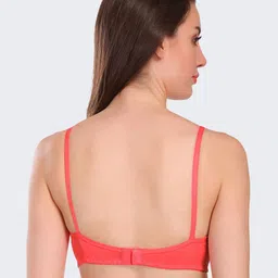 POOJA RAGENEE Pack Of 3 Non-Wired Non-Padded All Day Comfort Seamless Cotton T-Shirt Bra image 5