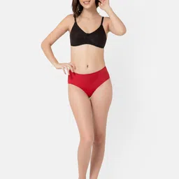 Lady Lyka Pack of 2 Full Coverage Cotton T-ShirtBra image 3