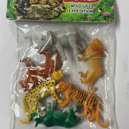 mtcenterprises Wild World New Animal Good Design Toys Figure Playing Set (12Animals Pack Of 1) image 4