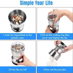 fresh mark Compact Kitchen design Electric Household Grinder W 250 W Juicer Mixer Grinder image 3