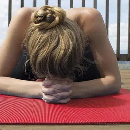 higrade YOGA MAT COMBO DEAL EXERCISE WORKOUT GYM FLOOR MATT GOOD LOOKING Red, Red 6 mm Yoga Mat image 4