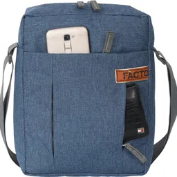 facto Blue Men Sling Bag Men & Women Sling Bag - Extra Large image 2