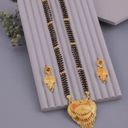 house of common Brass Gold-plated Gold Jewel Set-picture-26