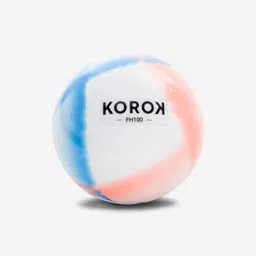 Smooth Field Hockey Ball FH100 - Blue/Coral-image-79