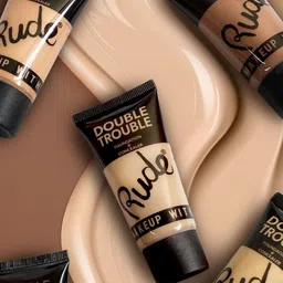 Rude Cosmetics Double Trouble Foundation & Concealer 6g - Natural 06 image 2