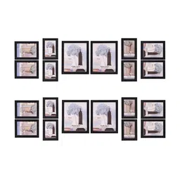 ArtzFolio Black 20Pcs Wooden Wall Photo Frames-picture-14