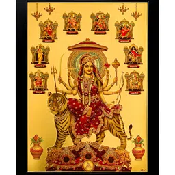 Hawai Black & Red Religious Wooden Wall Photo Frame-image-49