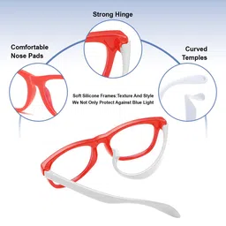 SYGA Kids Full Rim Square Frames image 3