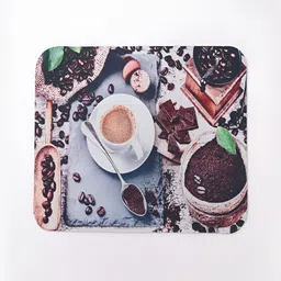 Kuber Industries Brown White Coffee Printed Rectangular Kitchen Door Mat-picture-18