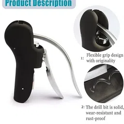 gormery GM01 Corkscrew Manual Bottle Opener Bottle Opener image 4