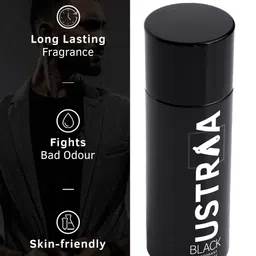 Ustraa Black Hair Cream with Deodorant image 4