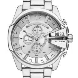 DIESEL Mega Chief Men Stainless Steel Bracelet Style Straps Analogue Watch DZ4660-picture-20