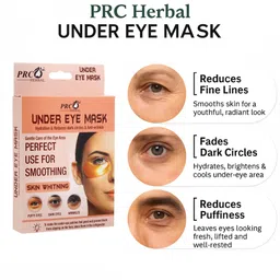prc herbal Unisex Under Eye Mask for Hydrating & Anti-Wrinkle Under Eye Patches (Pack of 1) image 3
