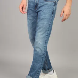killer Men Slim Mid Rise Blue Jeans image 3