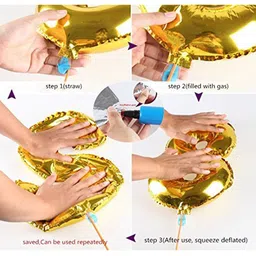 CHOCOZONE 50 Balloons & Foil Balloon &  Balloon & Banner Party Decorations image 4