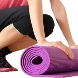 deevaz DZYM202410MM Blue 10 mm Yoga Mat image 4