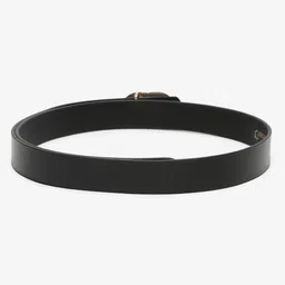teakwood leathers Women Casual Black Genuine Leather Belt image 2
