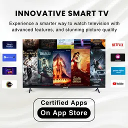 innoq Spectra 108 cm (43 inch) Full HD LED Smart Android TV with 30W Boom Speakers | 1000+ Smart Apps - Games | Mobile Screen Connect | Pixel Enhancer image 5