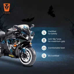 leotoon Batman Licensed Bike Bike Battery Operated Ride On image 4