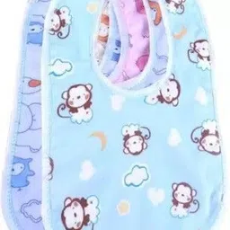 sbts Water Resistant Super Soft Cotton Daily Use bibs-Multi (Multicolor) (Pack of 2)-picture-22