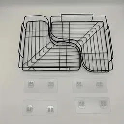 newsparsh Stainless Steel Wall Shelf image 2