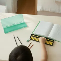 abica 17 Rod brown Abacus with Box -3 image 4