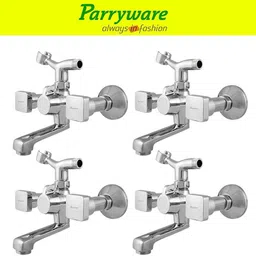 parryware Ritz Wall Mixer with Crutch For hand Shower Provision set of 4 pic 409 Wall Mixer with hand Shower Provision Wall Mixer Faucet-picture-10