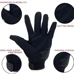 kalpana's Biker Synthetic Riding Gloves for Motorcycles, Cycles & Motorsports Riding Gloves image 3