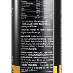 qnt CARNIPUMP, Instant Energy Drink, Fat Loss Liquid Pre-Workout Pre Workout image 3