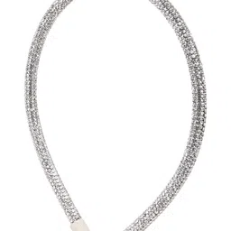 ALDO Women White Embellished Hairband-image-30