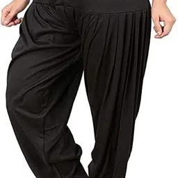 twin Viscose Rayon Solid Patiala image 3