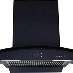 elica iSMART 5STAR Performance 60cm Filterless GLACE FL HAC 60 LTW NERO with Remote & Auto Clean Wall Mounted Black 1425 CMH Chimney-picture-20