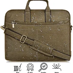 hvh world Men & Women Khaki Messenger Bag image 5