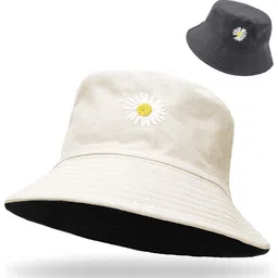 Adorazone Unisex Cotton Bucket Hat (Hat circumference 22.8" / 58cm)-picture-10