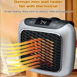 khodal Portable Electric Small Heater Turbo 800 Fan Room Heater image 4