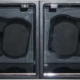 Medetai Japanese Motor Piano Paint Open Stop Watch Winder Mechanical with Cover 4 Watch Storage(Ebony Black) Automatic 1950 Watch Winder-picture-14