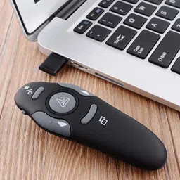 Jihaan USB Wireless Remote Control Professional Laser Pointer Usb presenter black Presenter image 3