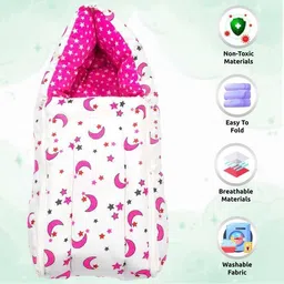 badal kidz SLEEPING BAG WITH CAP MITTEN BOOTIES SET (DESIGN OR COLOUR MAY VARY) FOR BABIES image 3