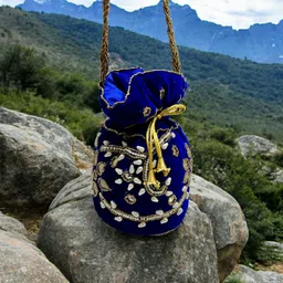skorpio Women Blue Potli-picture-11