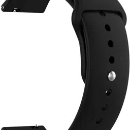 dlx hmt Watch Strap Silicone Belt 22mm compatible with Fossil Gen 22 mm Silicone Watch Strap-image-2